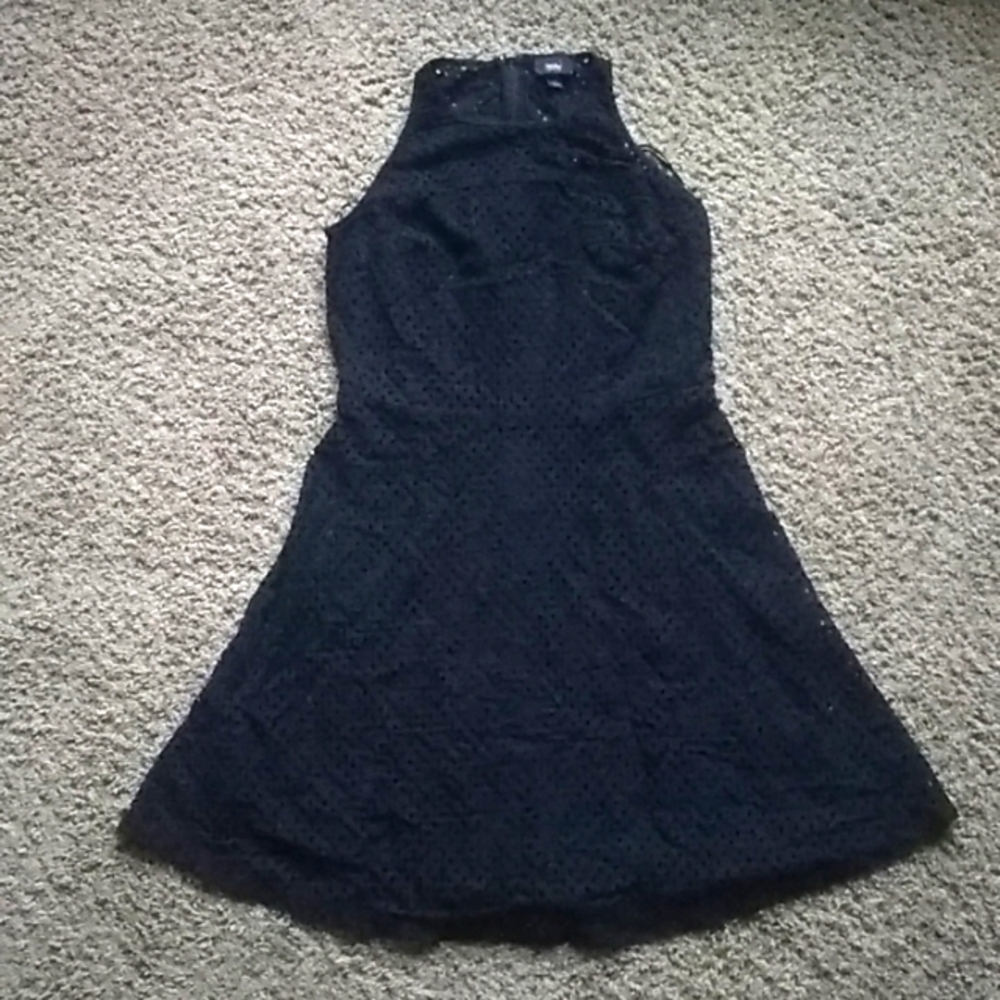 Mossimo black sleeveless dress women's size Medium.